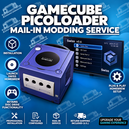 Gamecube Mail-in Homebrew Modding Service