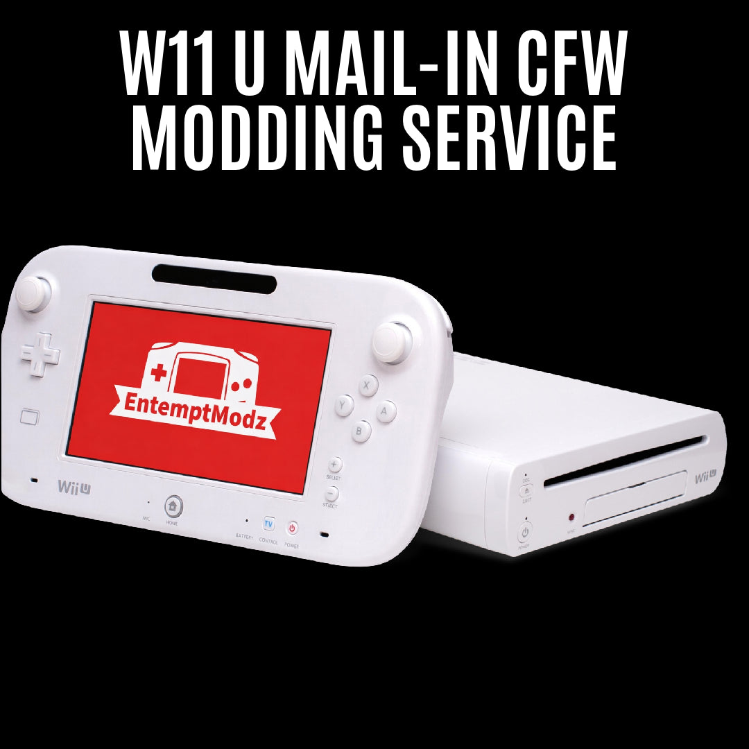 Wii U Mail-in CFW Modding Service