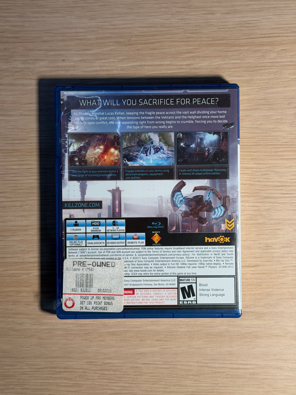 Killzone Shadow Fall
