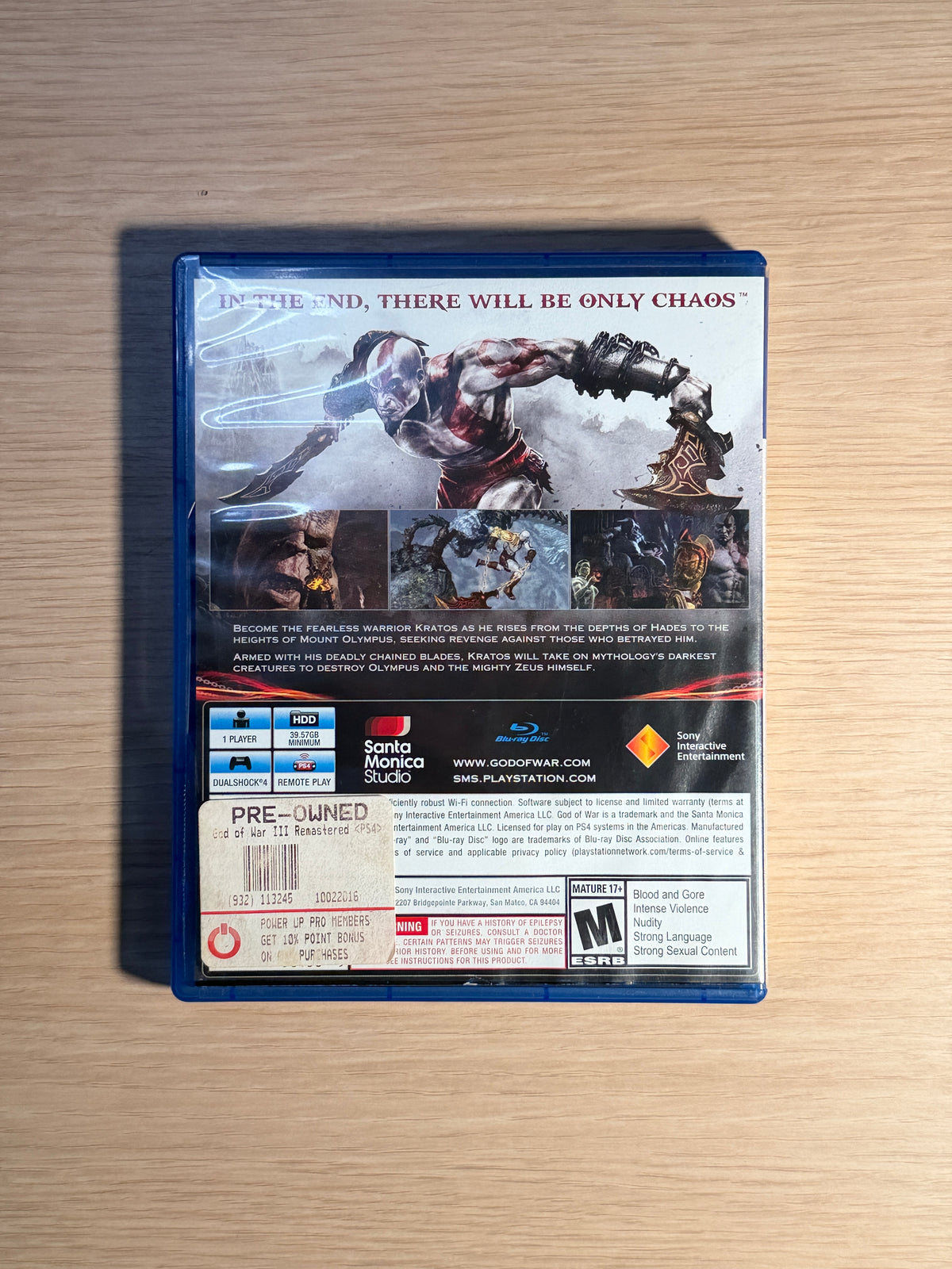 God of War 3 Remastered