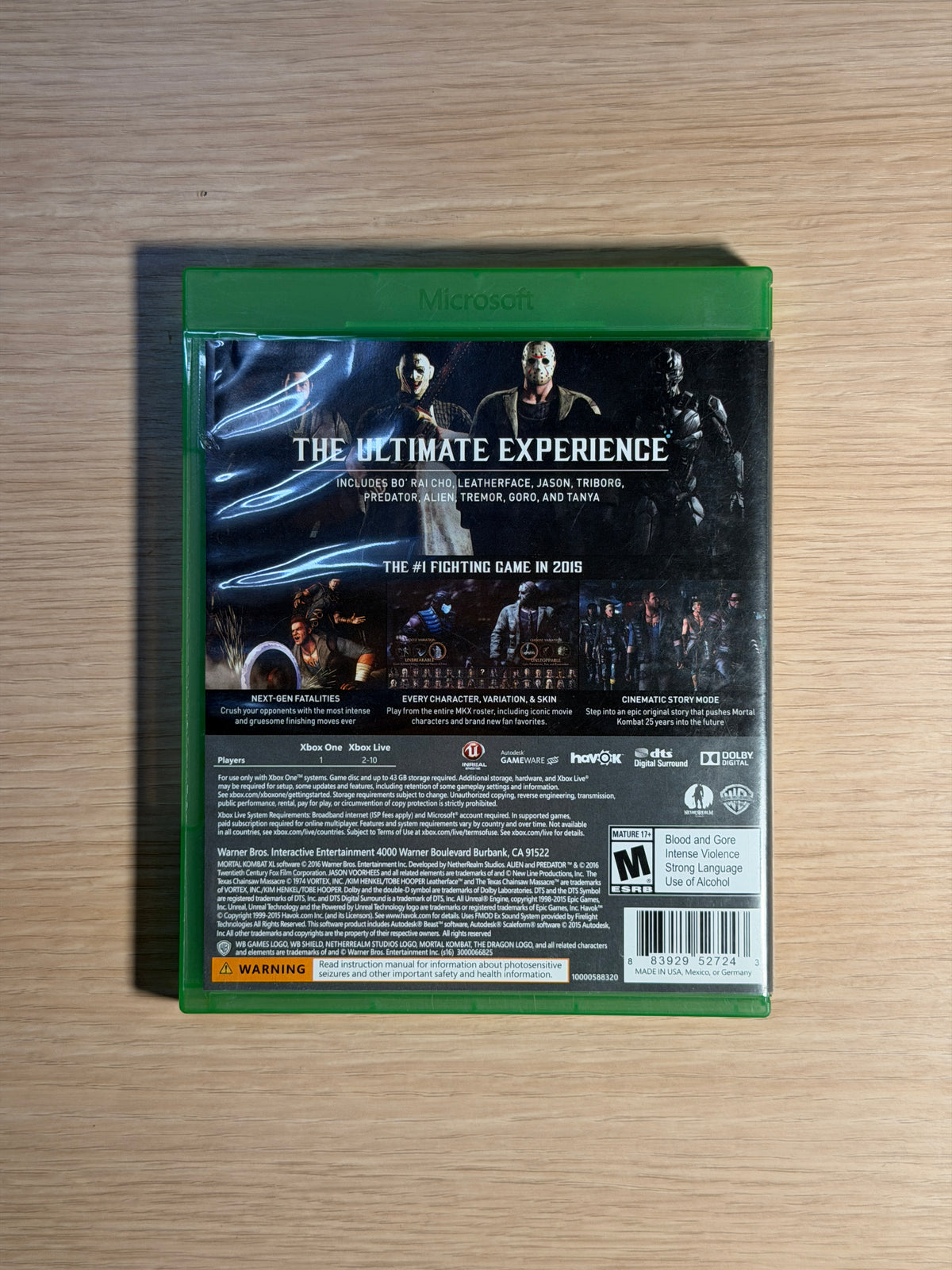 Mortal Kombat XL