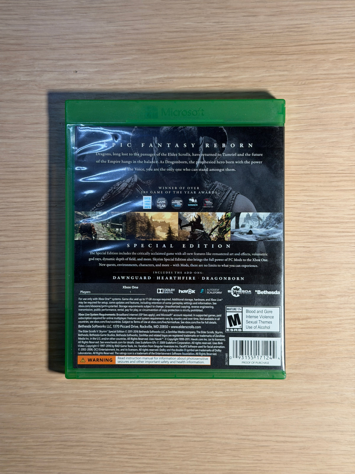 The Elder Scrolls V: Skyrim Special Edition