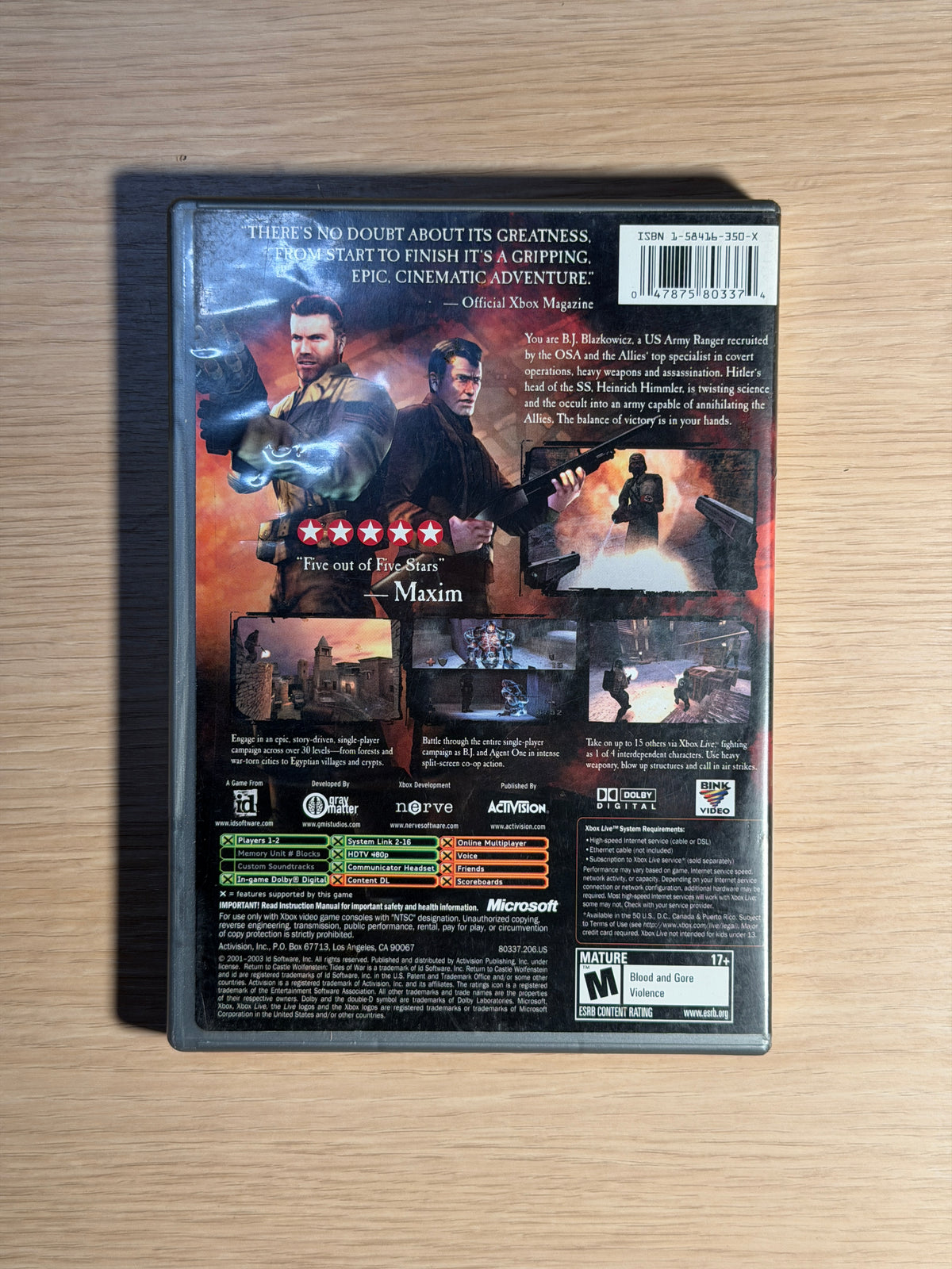 Return to Castle Wolfenstein: Tides of War