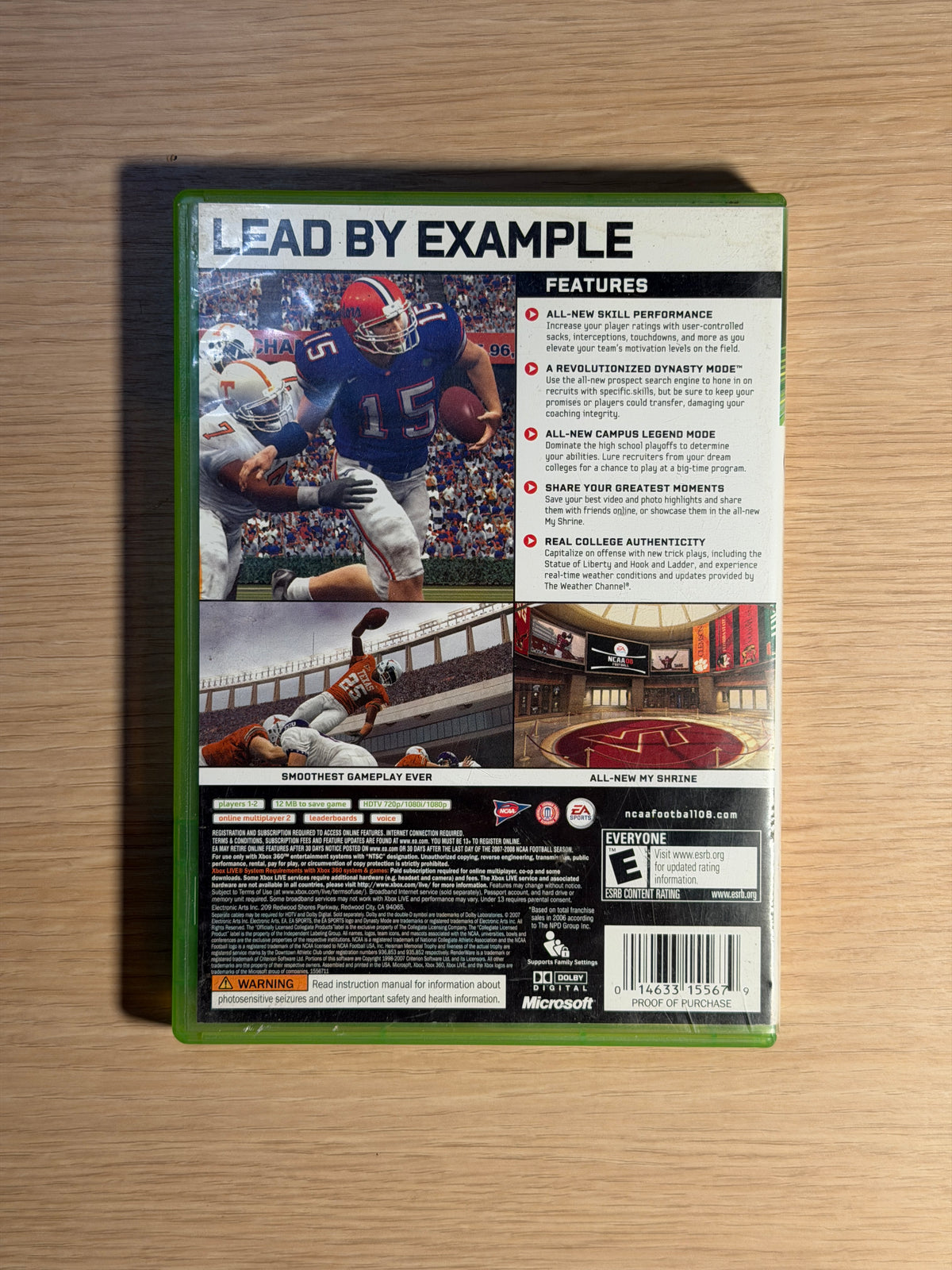 NCAA Football 08