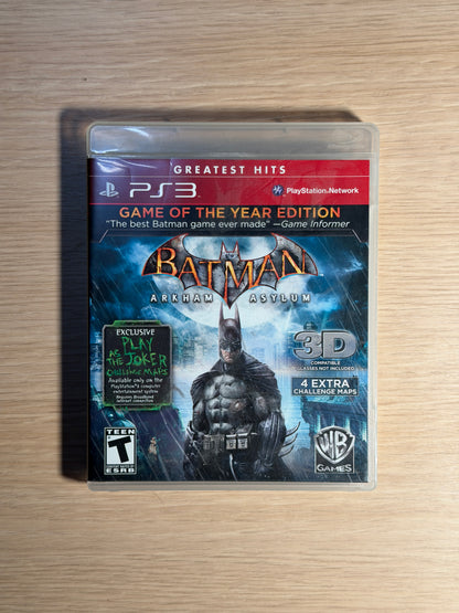 Batman Arkham Asylum - Greatest Hits