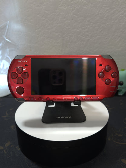 PSP 3000 | Red | Modded w/ 32GB