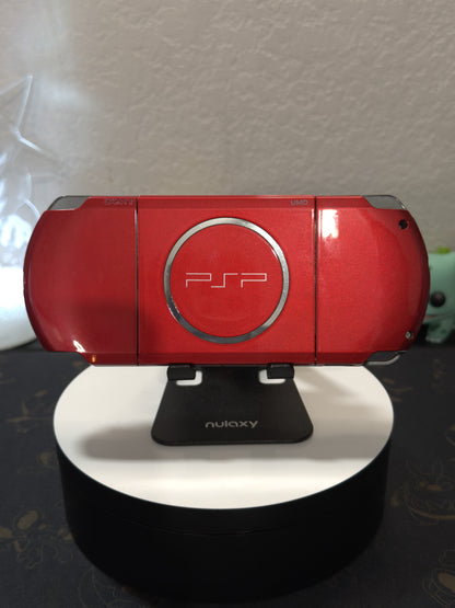 PSP 3000 | Red | Modded w/ 32GB